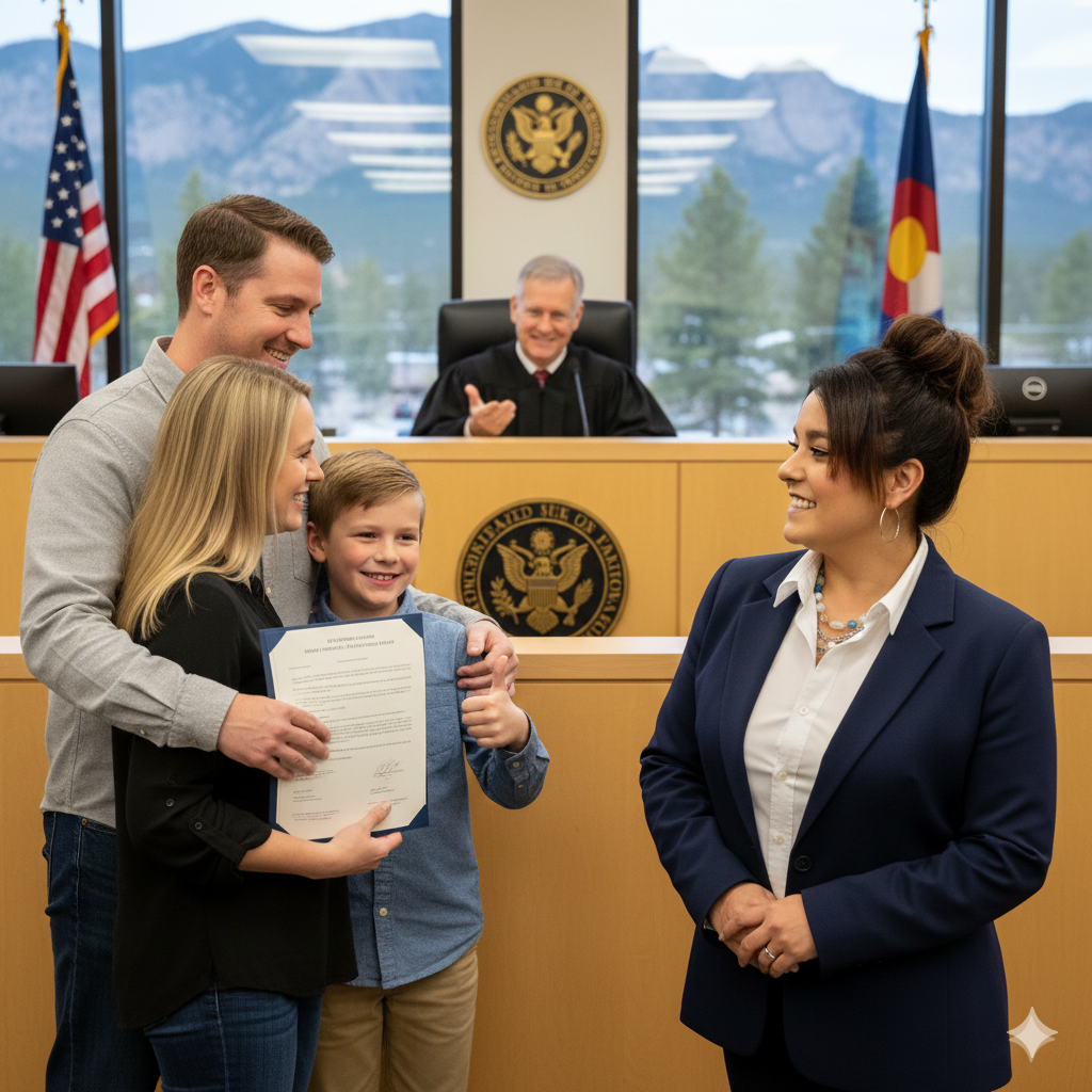 Paralegal Assisting Family With Adoption in Court | Lionheart Legal Services
